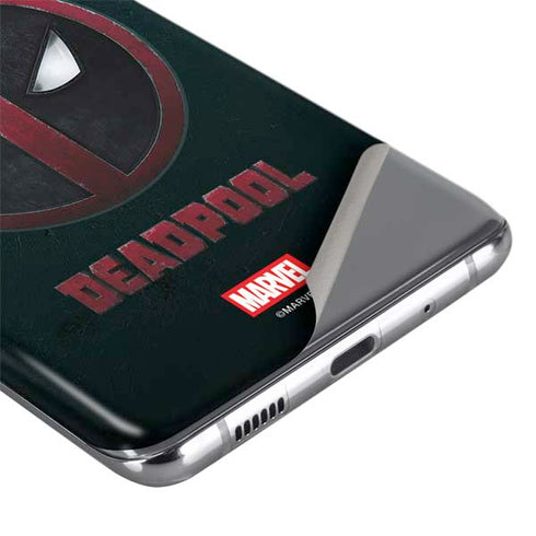 Marvel Deadpool Legacy Deadpool Logo Galaxy S20 Plus Skin